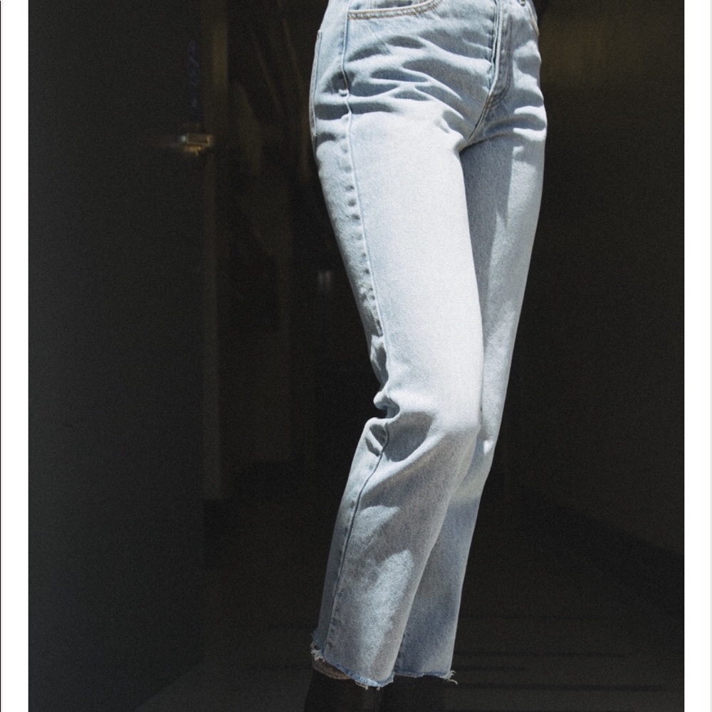 Brandy Melville washed jeans size small
